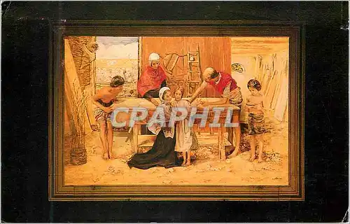 Cartes postales moderne Christ in the House of HIs Parents John Everett Millais' Famous OIl Painting IS in The tate Gall