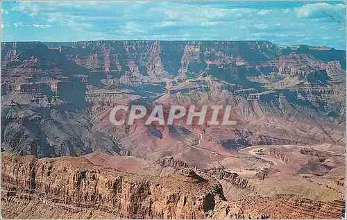 Moderne Karte Grand Canyon National Park Arizona Lipan Point