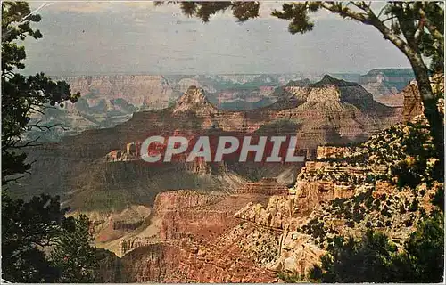 Moderne Karte Grand Canyon National Park Arizona