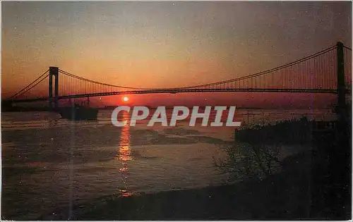 Cartes postales moderne The Verrazano Narrows Bridge Connecting Brooklyn and Staten Island New York