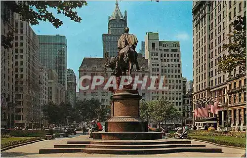 Cartes postales moderne Central Park and Fifth Avenue Looking South New York City
