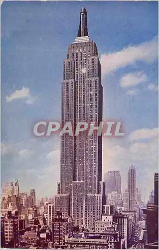 Moderne Karte Empire State Building New York City