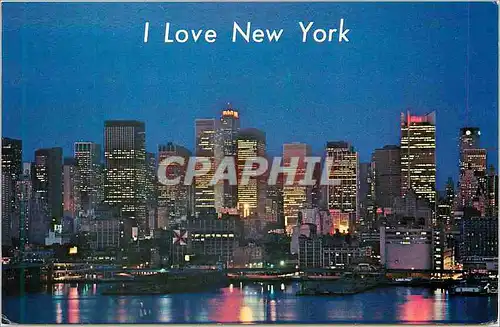 Cartes postales moderne Mid Manhattan Skyline New York City