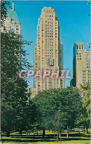 Moderne Karte Essex House 160 Central Park South NY