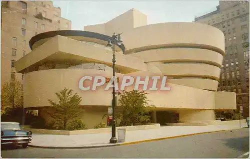 Cartes postales moderne Solomon R Guggenheim Museum 5th Avenue and 89th Street designed by Frank Lioyd Wright