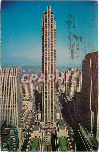 Moderne Karte Rockefeller Center