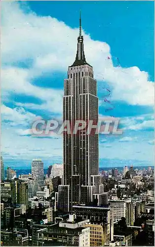 Moderne Karte Empire State Building New York City