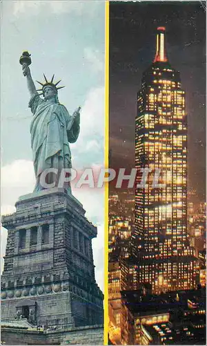Cartes postales moderne The State of Liberty Island Located in Lower New York Bay