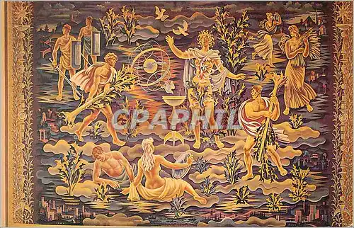 Cartes postales moderne United State The Largest Tapestry ever Woven a Gift From Belgium to the United Nations