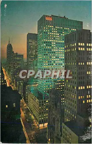 Cartes postales moderne View Looking South Along New York City