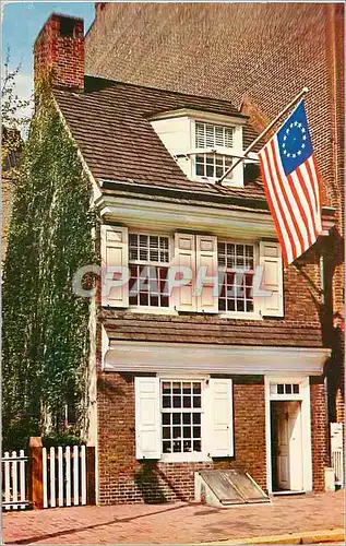 Cartes postales moderne Betsy Ross House Birthplace of old Glory Philadelphia PA