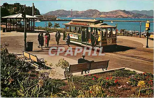 Moderne Karte San Francisco Maritime Sate Historical Park Tramway