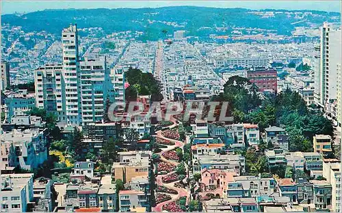 Cartes postales moderne Lambard Street the Crookedes Street of the World