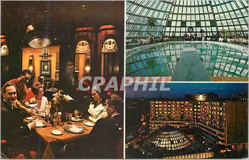 Cartes postales moderne Modern Washington Landmark Beautiful Hotel America with its domed year round Hawaiki Pool