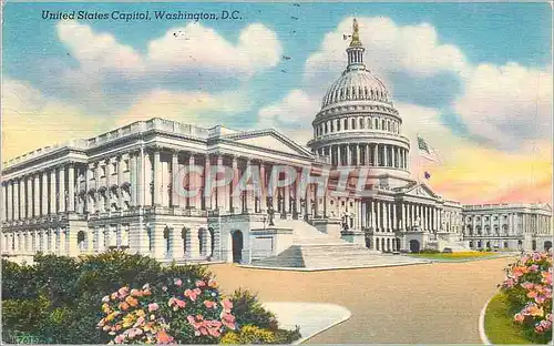 Moderne Karte United States Capitol Washington DC