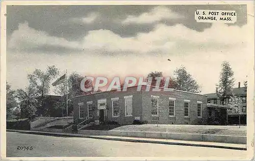 Cartes postales moderne US Post Office Orange Mass