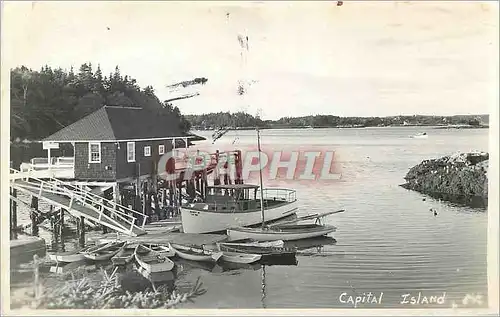 Cartes postales moderne Capital Island Bateaux de peche