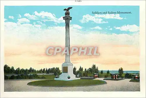 Cartes postales moderne Soldiers and Sailors Monument Beautiful Arlington Custis Lee Mansion