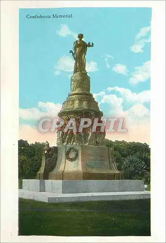 Cartes postales moderne Confederate Memorial Officers'Section