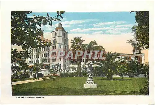 Moderne Karte The Arlington Hotel The Santa Barbara Mission and Grounds Founded 1786