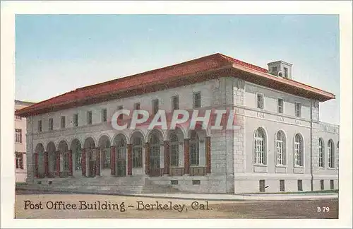 Cartes postales moderne Post Office Building Berkeley Cal California Hall Boalt Hall in Distance University of Californi