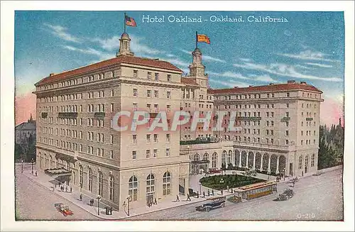 Cartes postales moderne Hotel Oakland California Shipbuilding on the Estuary Oakland California