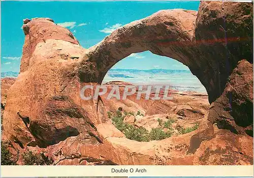 Cartes postales moderne Double O Arch Angel Arch Canyonlands National Park Druid Arch