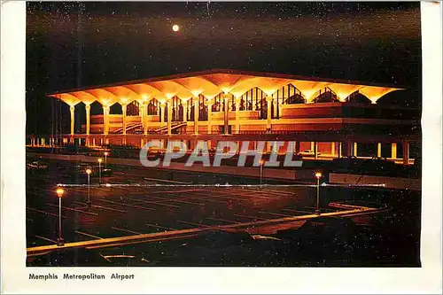 Cartes postales moderne Memphis Metropolitan Airport Riverside Drive along the Mississippi River