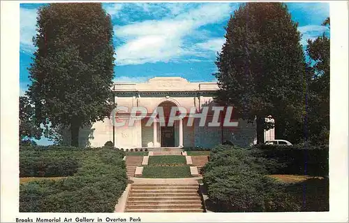 Cartes postales moderne Brooks Memorial Art Gallery in Overton Park Beale Street Home of The Blues