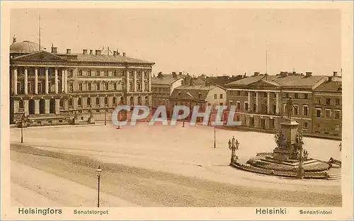 Cartes postales Helsingfors Senatstorget Helsinki Senaatintori