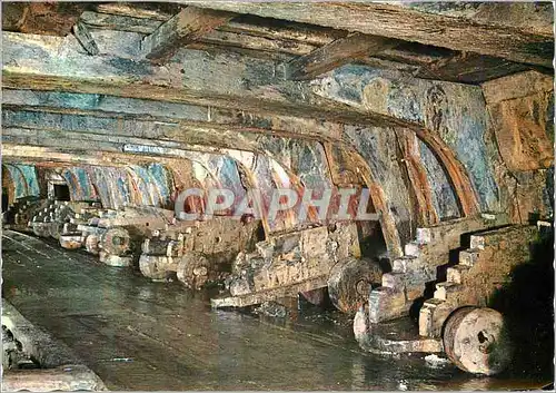 Cartes postales moderne Skeppet Wasa Undre Batteridock Kanonlavetter Pa Styrbords Sida The Warship Vasa Lower Gun Carria