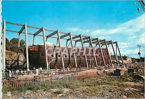 Cartes postales moderne The Warship Vasa in the Dry Dock Bateau