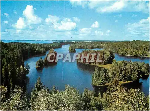 Cartes postales moderne Suomi Finland The Beauty of Anland Lakes