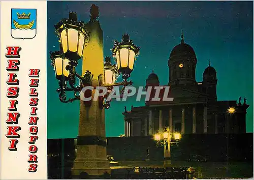 Cartes postales moderne Helsinki Helsingfors the Cathedral in Twilight