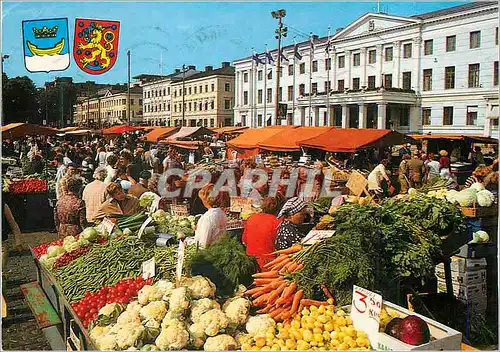 Cartes postales moderne Helsinki Helsingfors Suomi Finland the Market Place