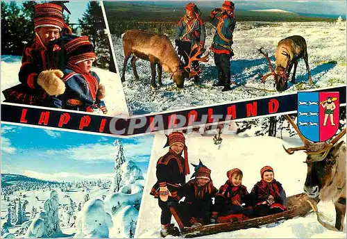 Cartes postales moderne Lappi Lapland Suomi Finland