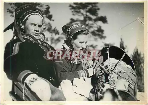 Cartes postales moderne Folklore Finlande