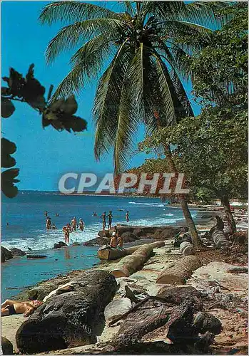 Cartes postales moderne Gabon La plage de Gue Gue pres de Libreville