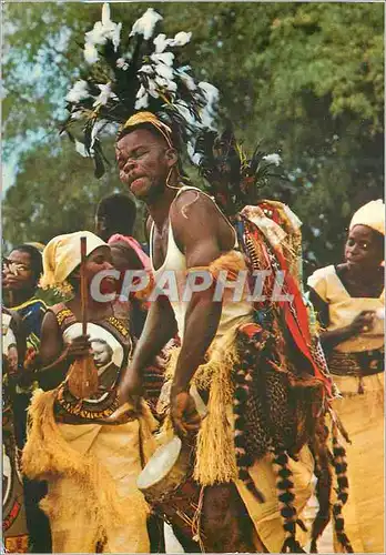 Cartes postales moderne Image du Gabon Joueur de Tam Tam