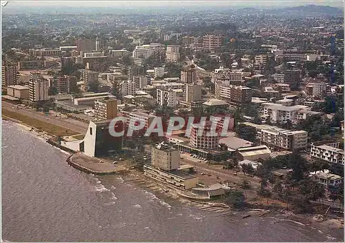 Moderne Karte Libreville Gabon Vue Aerienne A 184 G