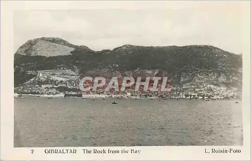 Cartes postales moderne Gibraltar The Rock From The Bay