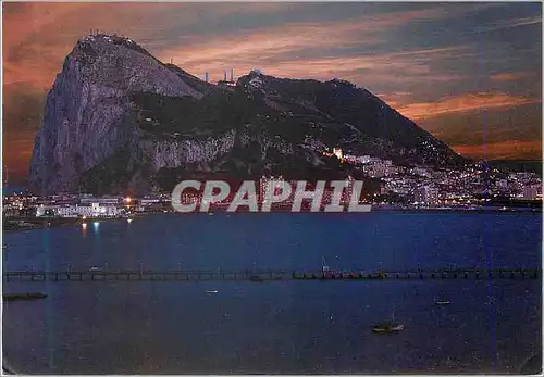 Moderne Karte Penon de Gibraltar