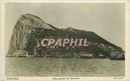 Cartes postales Algeciras Vista Parcial de Gibraltar