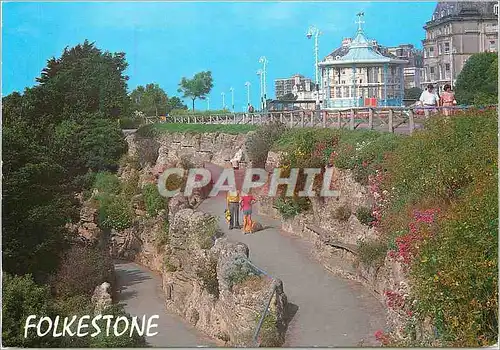 Cartes postales moderne The Zig Zag Walk Folkestone