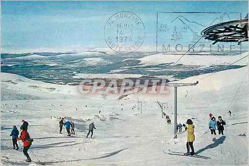 Cartes postales moderne Looking Down to Rothiemurchus Forest From the Top of Coire Cas Ski Tow Ski