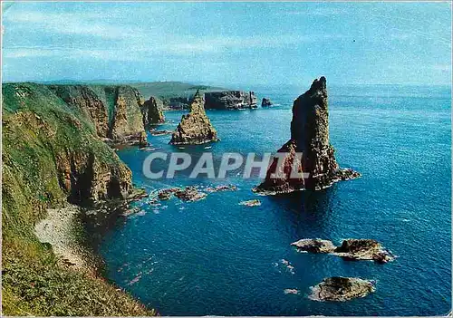 Moderne Karte The Stacks of Duncansby From the South John o'Groats Caithness