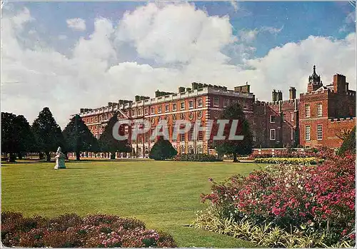 Cartes postales moderne Hampton Court Palace Middlesex The Palace From the North Est (Late 17th Century)