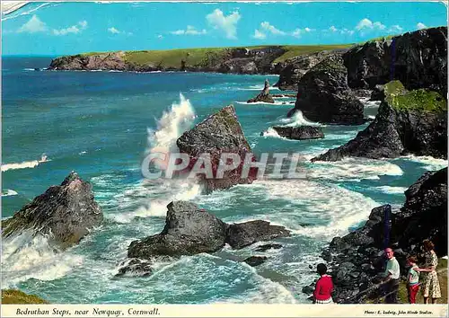 Cartes postales moderne Bedruthan Steps Near Newquay Cornwall