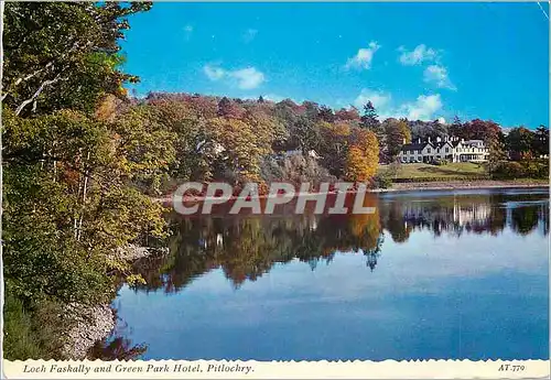Moderne Karte Loch Faskally and Green Park Hotel Pitlochry
