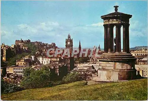 Cartes postales moderne Edinburgh and the Castle Viewed from Calton Hill